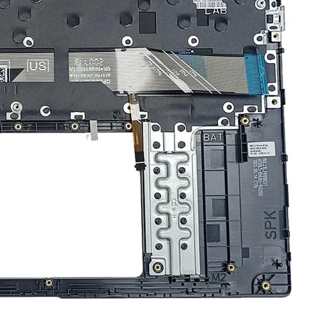 Alt view image 3 of 5 - Replacement for Dell Latitude 3510 E3510 Laptop Upper Top Cover Case Palmrest Backlit Keyboard Assembly Part 0JYG4Y JYG4Y Black