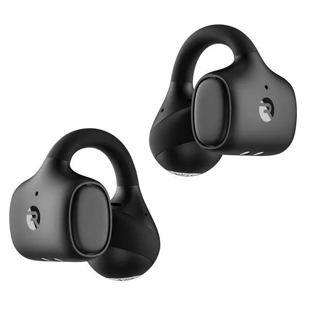 Alt view image 2 of 5 - Raycon Everyday Clip On Earbuds - Open Ear Headphones, Lightweight Wireless Earbuds Bluetooth, Sweat & Water Resistant Earphones, Clip Earbuds with Buttons, 30 Hours Battery Life (Carbon Black)