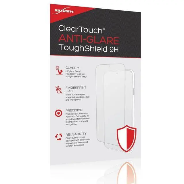 Alt view image 2 of 5 - BoxWave Screen Protector Compatible with Neural DSP Quad Cortex - ClearTouch Anti-Glare ToughShield 9H (2-Pack), Anti-Glare 9H Tough Flexible Film Screen Protector