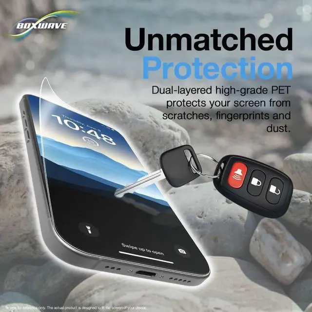 Alt view image 5 of 5 - BoxWave Screen Protector Compatible with Neural DSP Quad Cortex - ClearTouch Anti-Glare ToughShield 9H (2-Pack), Anti-Glare 9H Tough Flexible Film Screen Protector