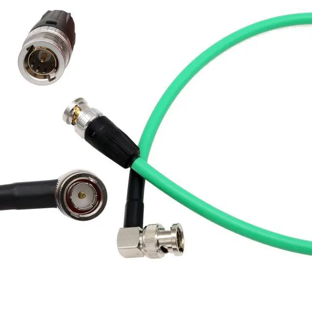 Alt view image 5 of 5 - HangTon 12G 4K Raw SDI Coaxial Video Cable BNC to BNC Canare LV-61S 75 ohm for Sony FS7 FX9 FX6 Alexa DSMC2 Camera Blackmagic SmallHD Atomos Monitor Flexible Shielded 3m