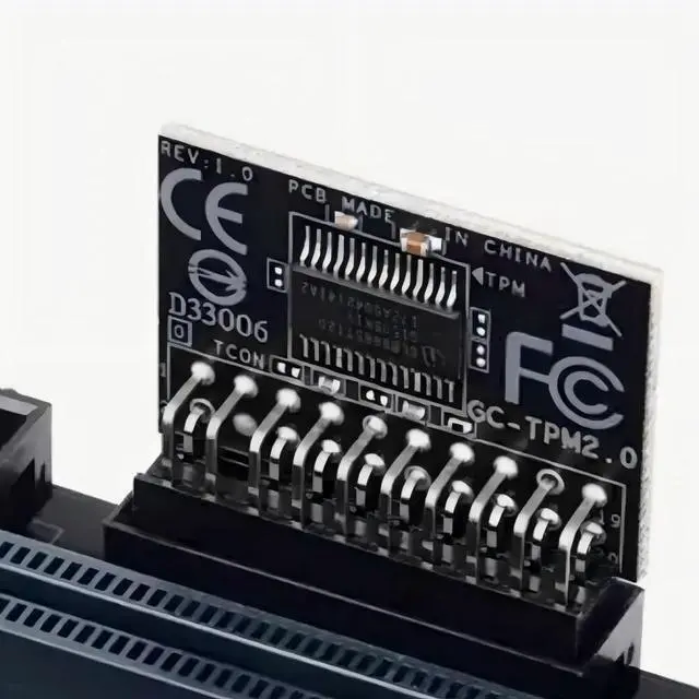 Alt view image 4 of 5 - HSSDTECH TPM 2.0 Module LPC 20Pin with SLB9665 Windows 11 Upgrade for Gigabyte Motherboard GA-Z270X-UD5 Compute Securely Bus Header Key Compatible with GC-TPM2.0 TPM Chip