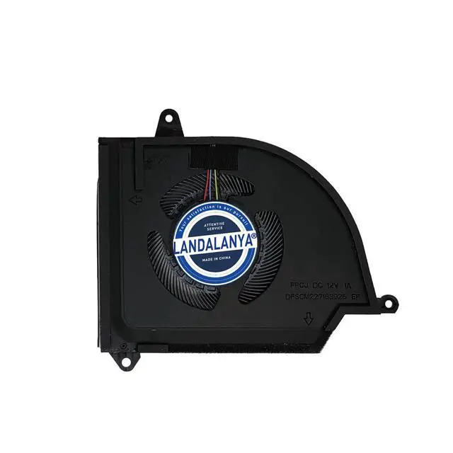 Alt view image 5 of 5 - LANDALANYA New CPU GPU and Small Cooling Fan for ASUS ROG Flow X16 GV601V GV601R GV601RE GV601RM GV601RW (FPCG DFS5J129134524 DC5V 0.5A Small Fan) FPCF DFSCK221051825 FPCJ DFSCM227163925 DC12V 1A F