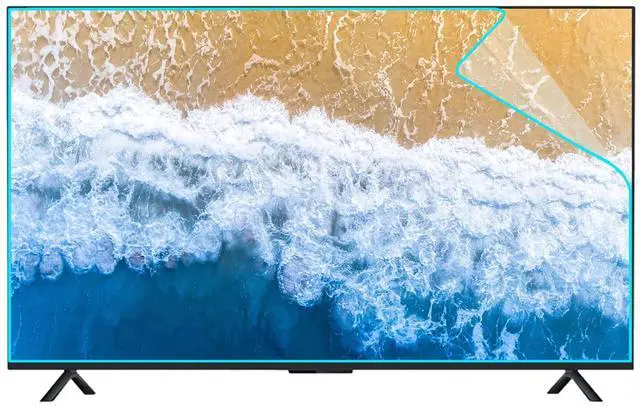 Main image of JQZWXX 55-75Inch TV Screen Protector with Anti-Glare Anti-UV Coating, Frosted Matte Film to Reduce Reflections, Eye Fatigue - Indoor and Outdoor,70in1563x908mm