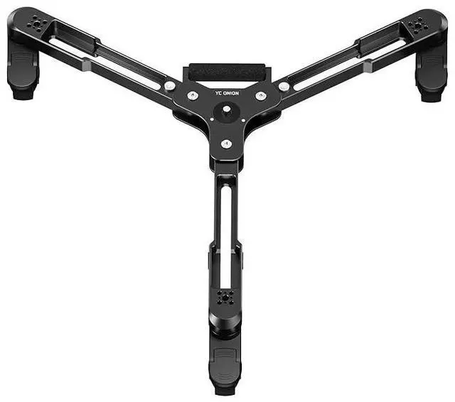 Alt view image 2 of 5 - YC ONION FOTO PINETA Monopod Dolly One-Step Deploy Heavy Duty Rolling Stand, Max Load 67lbs 30kg Rubber Wheels