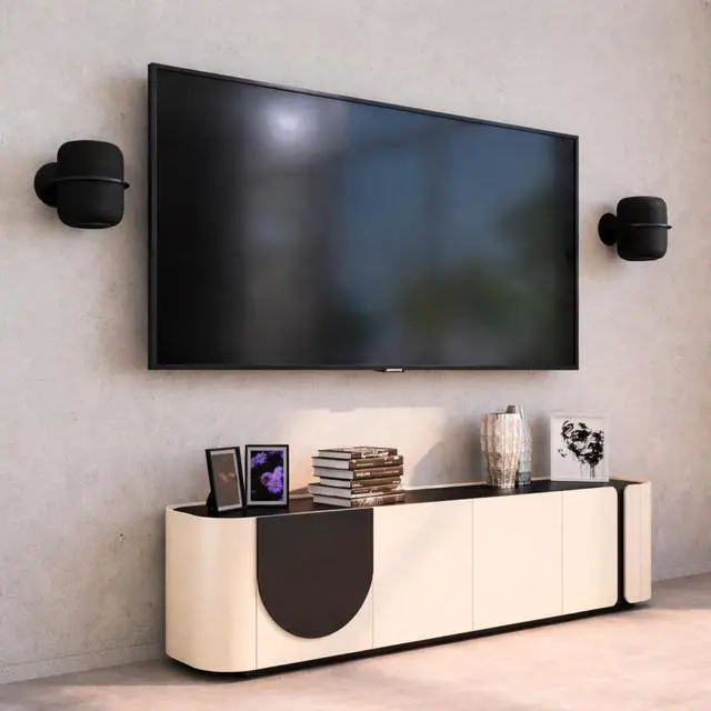 Alt view image 2 of 5 - PlayWithNoBox Premium HomePod Wall Mount for Apple HomePod (1st & 2nd Gen) ^^ Heavy-Duty Steel Bracket with Hidden Cable Management ^^ Precision Fit ^^ Made for Modern Home Audio Setups
