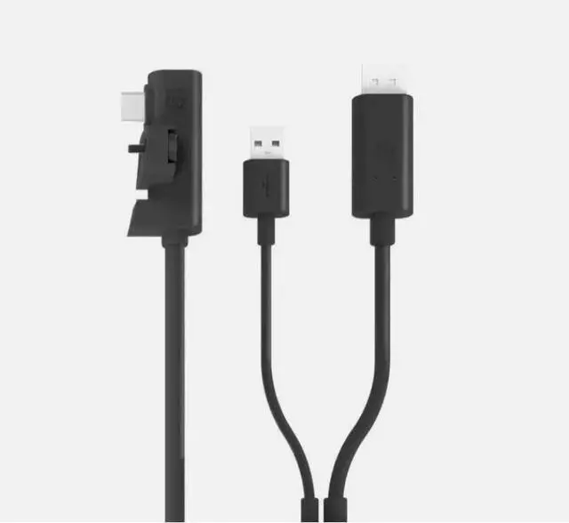 Main image of GFTVRCE Pico NEO 3 PRO DP Cable, Direct Connection USB-C to DisplayPort, STEAM Link Cord, for Tab S2 - USB Type-C to Cable, Black