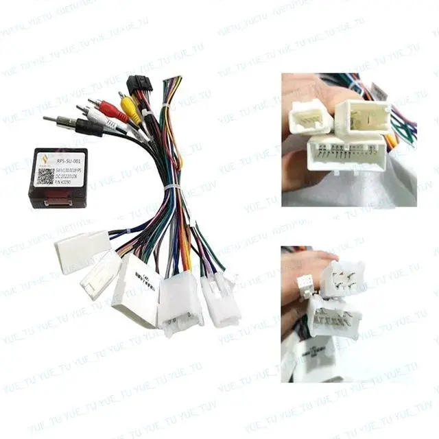 Alt view image 5 of 5 - Fits for Subaru Legacy Outback Forester XV Crosstrek Support Harman Kardon Amplifier with XP canbus Car Radio Stereo Retrofit Wiring Harness Adapter
