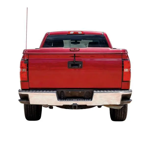 Alt view image 3 of 5 - Linskip Heavy Duty CB Antenna Mast Mount Compatible with 2014-2018 Chevrolet Silverado & GMC-Sierra 1500 & 2015-2019 2500HD 3500HD, Tailgate CB & Whip Bracket, Exterior Accessories(Driver Side)