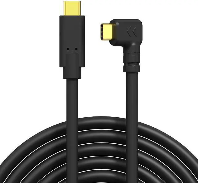 Main image of YAMCOWL 33FT USB C Active Cable for Camera, USB 3.2 Gen 1 5Gbps Data Transfer Cable for Live View, Rignt Angle, Upgraded Copper Core, for Photographers, Videographers, Vloggers, and Content Creators