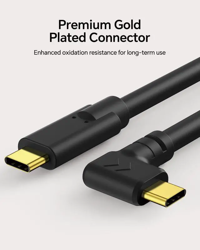 Alt view image 4 of 5 - YAMCOWL 33FT USB C Active Cable for Camera, USB 3.2 Gen 1 5Gbps Data Transfer Cable for Live View, Rignt Angle, Upgraded Copper Core, for Photographers, Videographers, Vloggers, and Content Creators