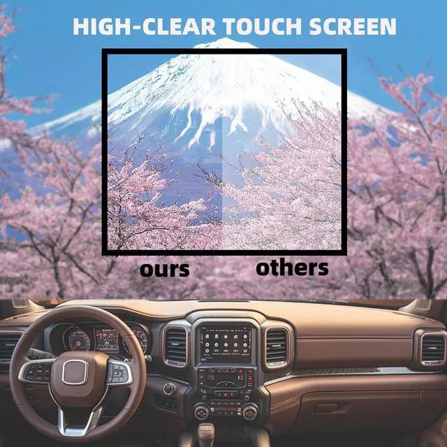 Alt view image 4 of 5 - Dasbecan Uconnect 8.4" Navigation LCD Touch Screen 4C UAQ Nav Radio Compatible with Dodge RAM Jeep Chrysler 2017-2022 LA084X01(SL)(02) (Digitizer Included)