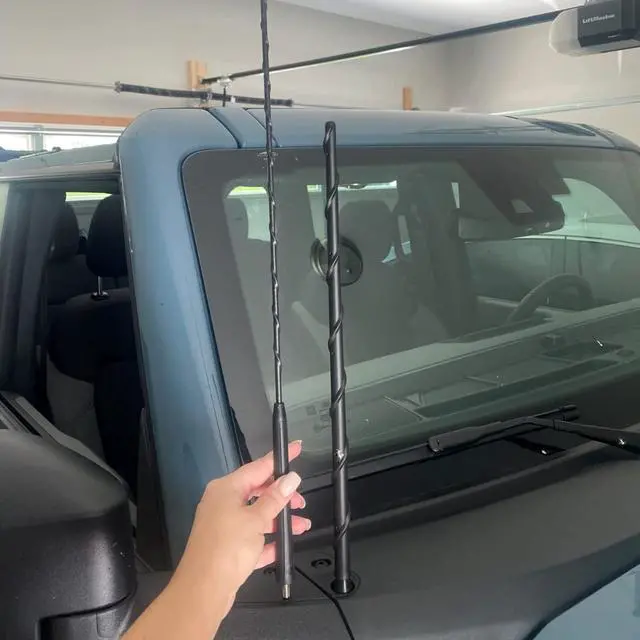 Alt view image 4 of 5 - VOFONO 16 Antenna for Ford F-150 2009-2026, Bronco 2021-2024, F-250 F-350 2017-2026, Antenna Rplacement Ford Trucks Accessories, Not for 2025 Bronco