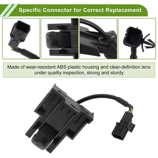 Alt view image 4 of 5 - FUELHOOD Car Park Assist Camera Rear View Backup Reverse Camera for Hyundai Veloster N 2019-2020 No.95760K9000 1 Pc