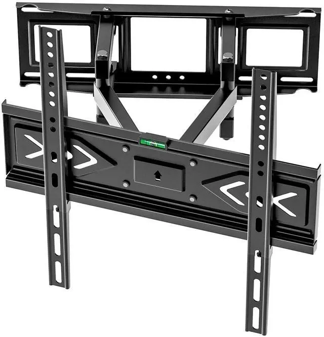 Main image of TV Wall Mount for 32-65 inch TVs, Full Motion Wall Mount TV Bracket with Articulating Dual Arms, Swivel Tilt Extension, Max VESA 400x400mm, Fits 12" 16" Wood Studs up to 77 lbs