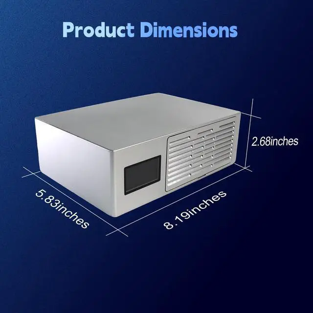 Alt view image 2 of 5 - Luckyminer LV08 Pro, 7TH/s 150W BTC Miner SHA256 Algorithm Crypto Miner Home and Office Mining, Bitcoins Miner Machine Lotto Mining Device