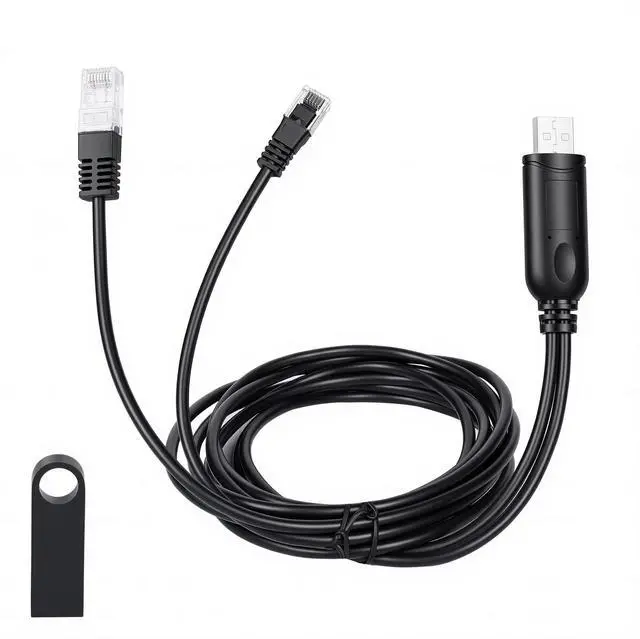Main image of FTDI USB Programming Clone Cable Cord Cat for Kenwood Radio 8 Pin TKR750