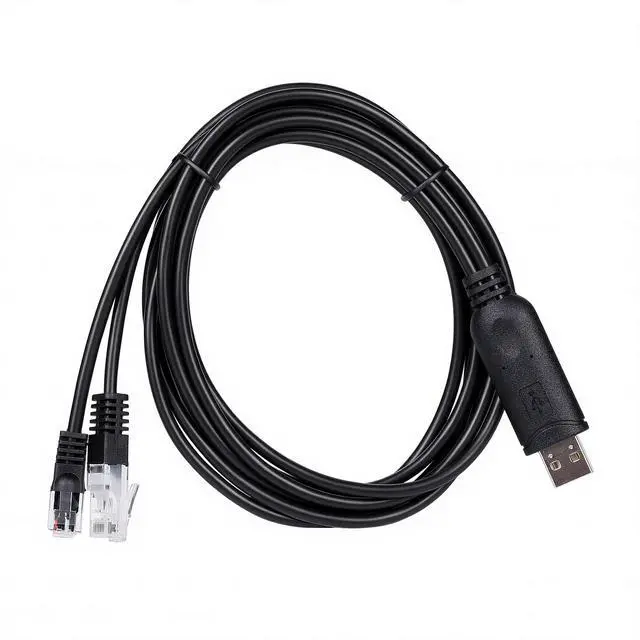 Alt view image 5 of 5 - FTDI USB Programming Clone Cable Cord Cat for Kenwood Radio 8 Pin TKR750