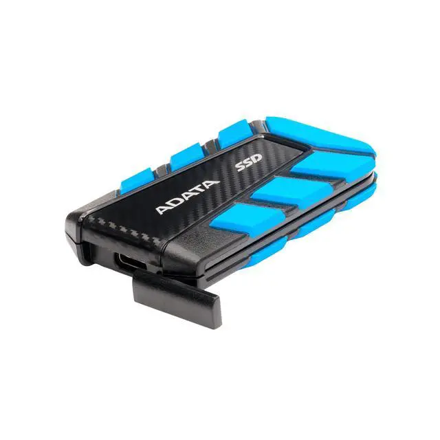 Alt view image 2 of 4 - ADATA SD820 External Solid State Drive- 1000GB, The Guardian with Apex Speed (Blue, 1000GB) (SD820-1000G-CBU)