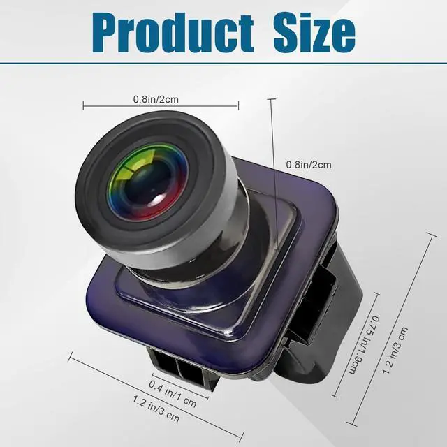 Alt view image 2 of 5 - Rear View Backup Camera Replacement for Ford F150 2010-2014 / Mustang 2015-2020 & Lincoln MKC 2015-2019 Park Assist Backup Camera Replace# EL3T-19G490-AA, EL3Z-19G490-D, BL3Z-19G490-B