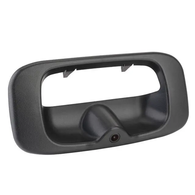 Alt view image 3 of 5 - Ricmjend Tailgate Handle Backup Camera Compatible with 1999-2007 Chevy Silverado GMC Sierra Fleetside 1500 2500 3500 Handle Tailgate Lock RCA Connector Replaces #15997911,15228539,15228541
