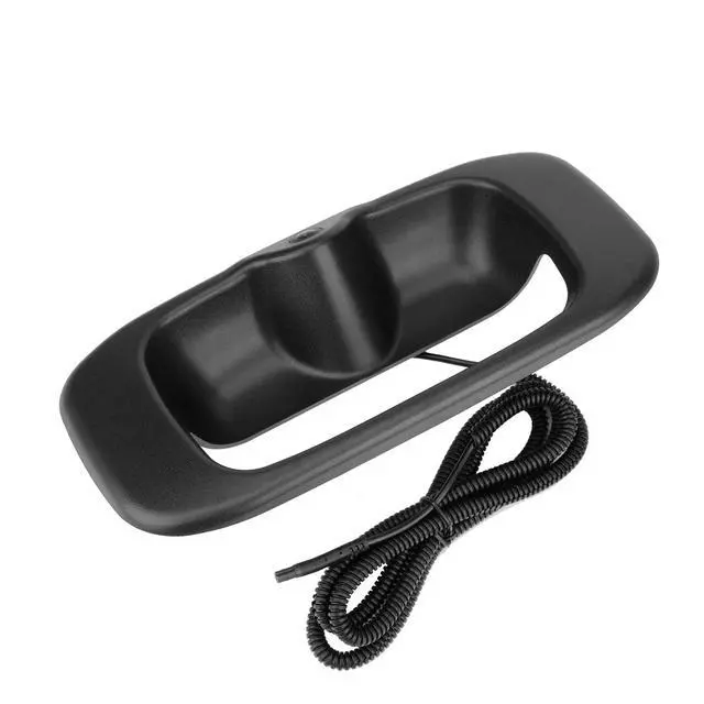 Alt view image 4 of 5 - Ricmjend Tailgate Handle Backup Camera Compatible with 1999-2007 Chevy Silverado GMC Sierra Fleetside 1500 2500 3500 Handle Tailgate Lock RCA Connector Replaces #15997911,15228539,15228541