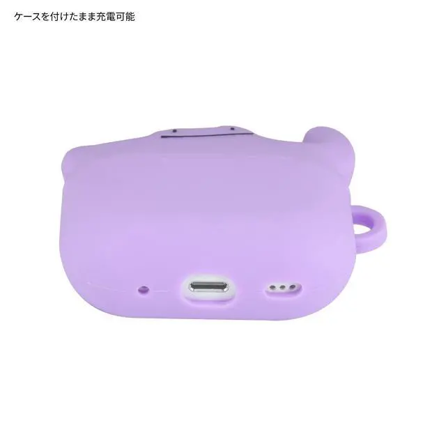 Alt view image 4 of 5 - Gourmandise POKE-810B Pokemon AirPods Pro (2nd Generation) / AirPods Pro Compatible Silicone Case, Metamon