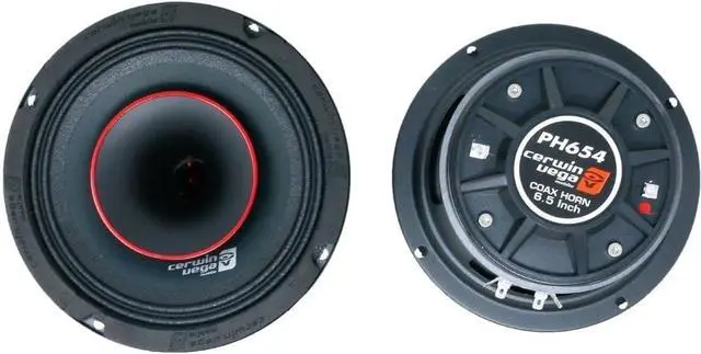 Main image of Cerwin Vega PH654 6.5 inch 300 Watts Full-Range Coax Horn Car Speakers 4 Ohm
