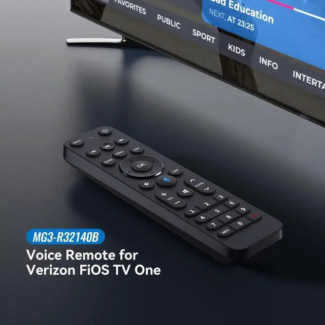 Alt view image 2 of 5 - WKOLF All in One Smart Voice Remote Replacement for Verizon FiOS TV One 2019-MG3-R32140B VRC4100 BLE