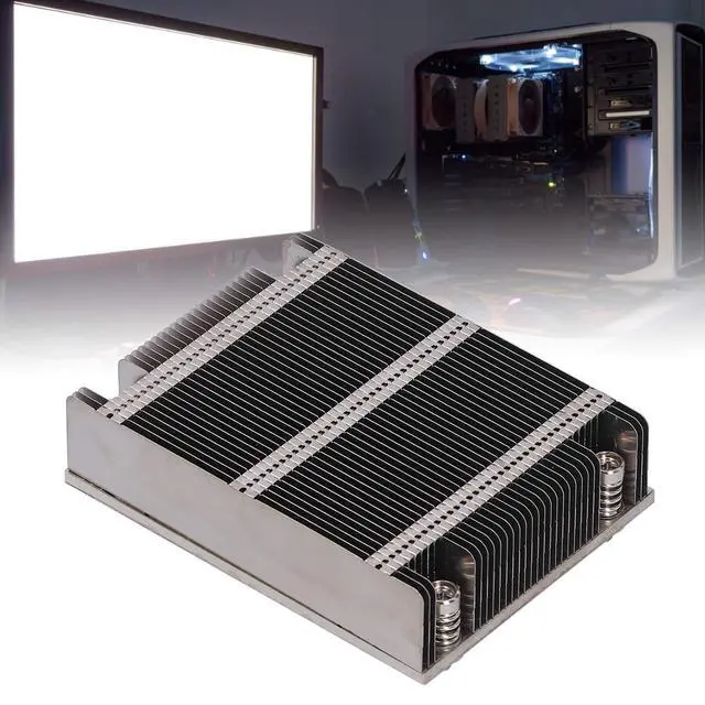 Alt view image 4 of 5 - 1U Passive CPU Heat Sink,Computer CPU Heatsink Cooler,for LGA 2011