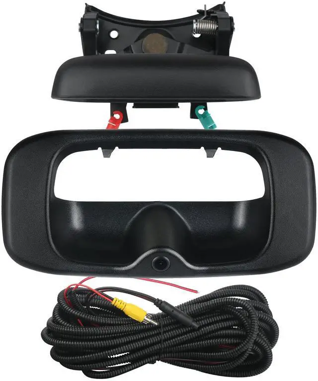 Main image of omoZone Backup Camera Tailgate Handle Rear View Camera Liftgate Latch Handle Compatible with 1999-2007 Chevrolet Chevy Silverado,GMC Sierra 1500 2500 3500 HD