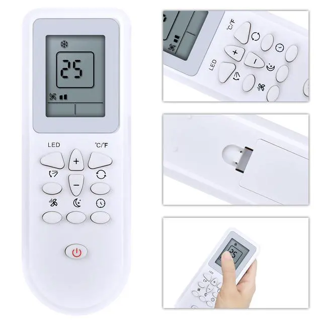 Alt view image 2 of 4 - WKOLF Replacement Remote Control Compatible with Black+Decker Portable Air Conditioner BP06PWA BP05PWA BPP08WTB