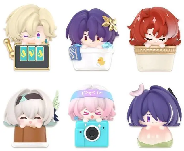 Alt view image 2 of 5 - Honkai: Star Rail Honkai: Star Rail Fingertip Keycap Series 2 - Complete Collection (6 Characters, 6 Designs in Total)