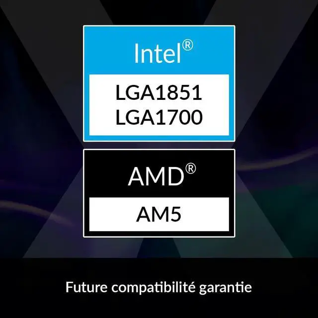 Alt view image 4 of 5 - ARCTIC Freezer 7 X - Dispositivo di raffreddamento CPU Multi-Compatibile Compatto, Ventola PWM 100 mm, Compatibile con Intel e AMD, 300-2000 RPM (controllato da PWM), Pasta termica MX-2 Pre-appl