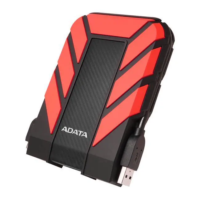 Alt view image 3 of 4 - ADATA HD710 Pro External Hard Drive - 1TB USB 3.2 Gen1 Portable HDD for Gaming & Backup Storage - IP68 Waterproof & Dustproof - MIL-STD Shock Resistant - Red - 1 Count