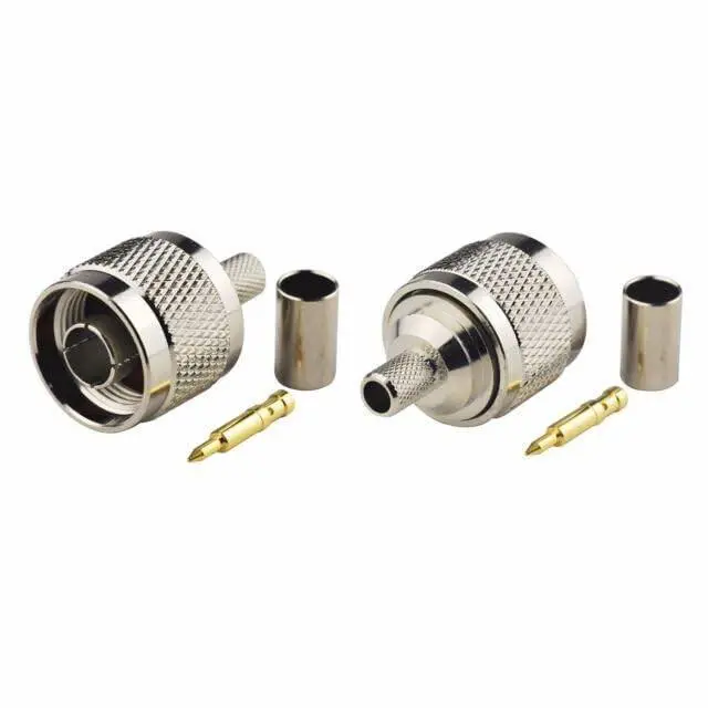 Alt view image 2 of 5 - Cable Assemblies Now LMR-240/LMR240 White Times Microwave Low Loss Coaxial Cable - N-Male to N-Male Connectors - 10 Feet