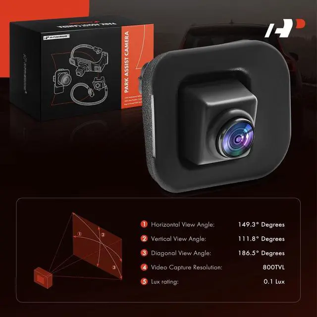 Alt view image 2 of 5 - A-Premium Rear View Backup Camera Compatible with Nissan