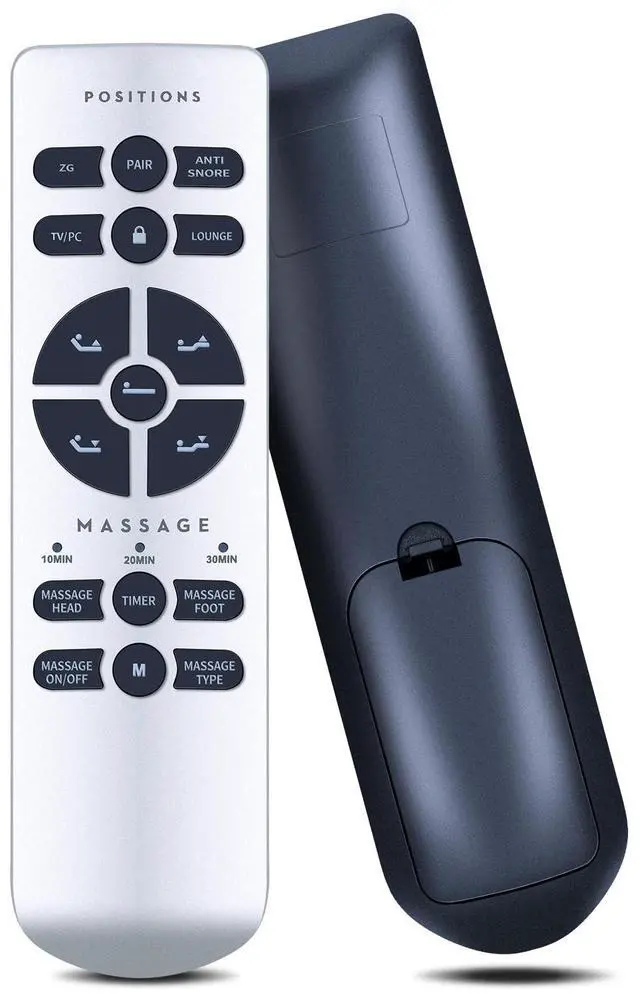 Main image of FQOUG Replacement Remote Control for OTDMEL Adjustable Split King Bed Frame, for Verpal Zero Gravity Adjustable Bed Frame, Part Numbers RF.30.17.28