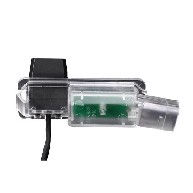 Alt view image 4 of 5 - Car Backup Camera, License Plate Vehicle Rear View Reverse Camera for EOS Golf Porsche 911 Cabriolet 996 991 Cayenne 92A Seat Altea Leon Skoda Superb Citroen Peugeot