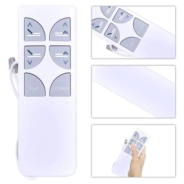 Alt view image 2 of 5 - SJUIF HB 12012-00 Replacement Remote Control for Serta Motion Esssentials 2 II Adjustable Bed, Compatible with Linak HB12012-00 HB42-00 Hand Control