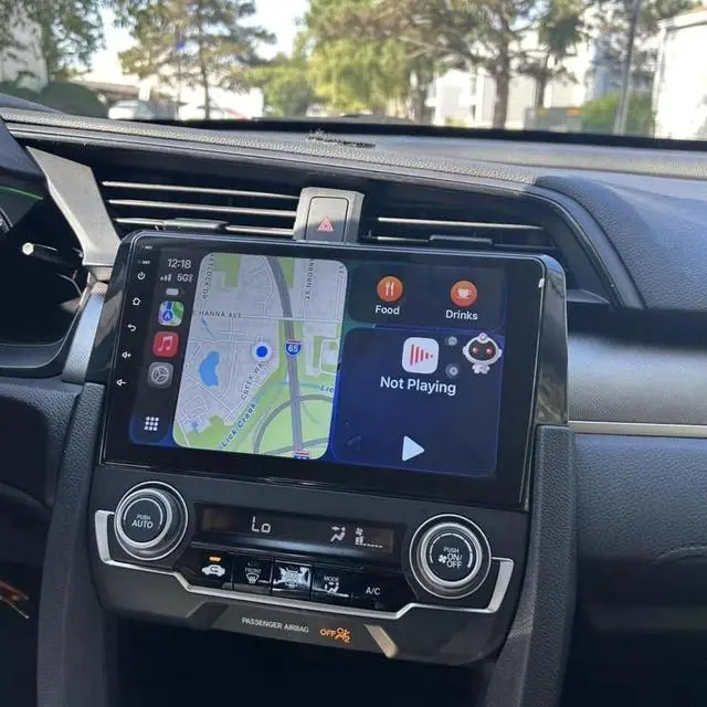 Main image of Alikali 9in 4+64G Car Stereo for Honda Civic 2016-2020 2019 2018 2017 with GPS WiFi Bluetooth with Carplay Android Auto, IPS Touchscreen Car Radio Android 13 FM SWC/Mirror Link + Backup Camera