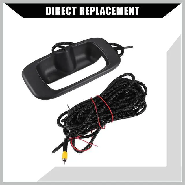 Alt view image 4 of 5 - RATCHROLL Backup Camera Tailgate Handle for Chevy Silverado 1999-2007 for GMC Sierra 1999-2007 / Rear Tailgate Handle Backup Camera/Durable / 1 Set/Black Replacement Car Parts