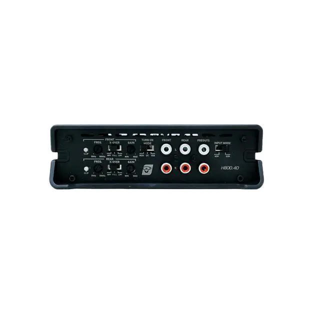 Alt view image 5 of 5 - Cerwin-Vega 4 Channel Full Range Digital Amplifier - 800W RMS, Class D Amp with Selectable Crossovers, High Efficiency, 4CH/2CH Modes for Superior Car Audio, Compact and Versatile Design - H800.4D