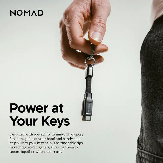 Alt view image 5 of 5 - ChargeKey 240W V2 - USB C to USB C Keychain Charger - The Ultimate Charging Solution for The Modern, Portable Charger for iPhone, USB Keychain