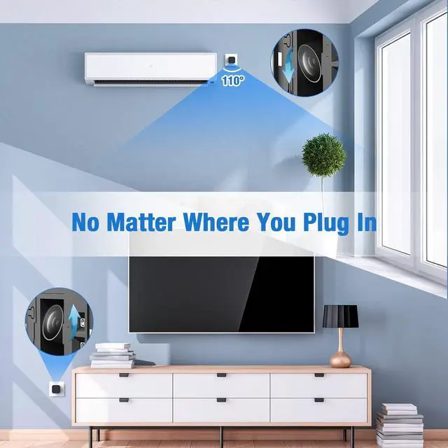 Alt view image 3 of 5 - LIZVIE Phone Charger Camera, 2.4G WiFi Wide-Angle 170 /Motion Detection/SD Storage/Free App Remote View/1080P Hidden Camera for Home Security Office Indoor.