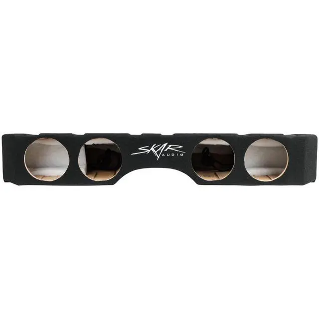 Alt view image 3 of 5 - Skar Audio Quad 8" Ported Subwoofer Enclosure Compatible with 2004-2015 Nissan Titan Crew Cab Trucks