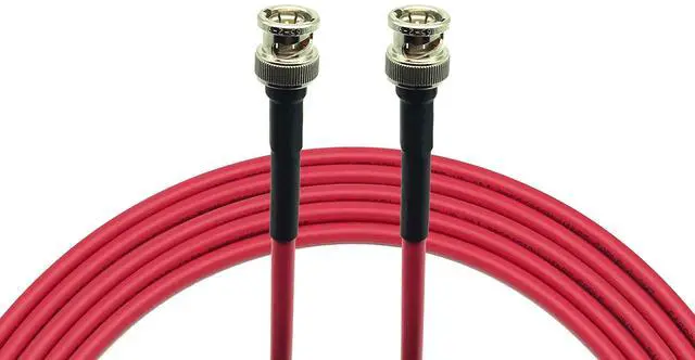 Main image of AV-Cables 3G/6G HD SDI Mini RG59 BNC Cable - Belden 1855a (10ft, Red)