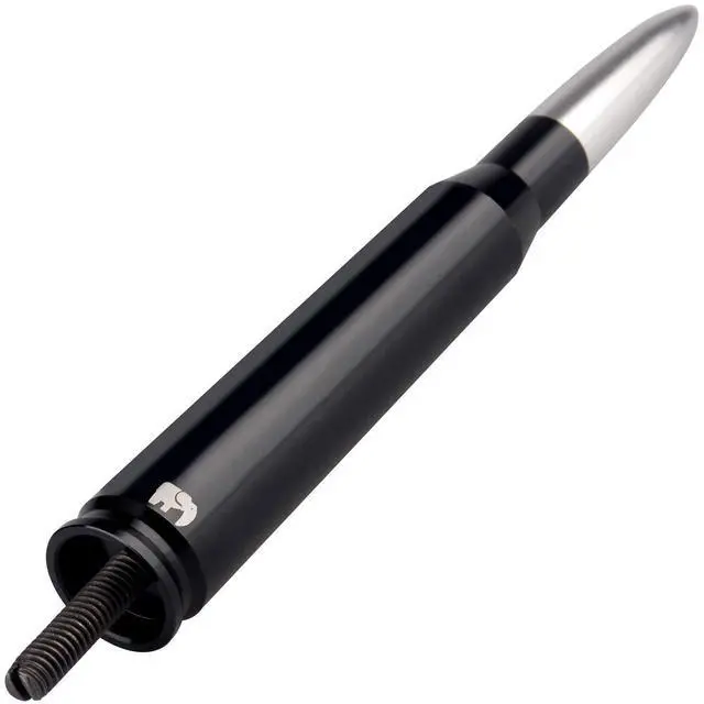 Main image of ONE250 Bullet Style Antenna, Compatible with GMC Sierra (2000-2024), GMC Canyon (2015-2024), GMC Acadia (2007-2019), GMC Terrain (2010-2017), GMC Yukon (1992-2006) (Silver)