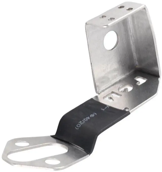 Main image of Car Mobile Antenna Mount Clip, Stainless Steel, Vehicle Radio Antenna Bracket Holder for Land Cruiser LC200, Main/Assistant Driving Position, Silver