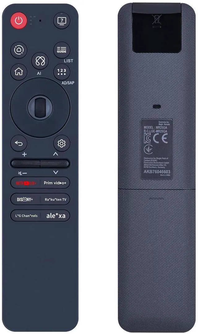 Main image of Snrigw Replacement Remote Control for MR25GA AKB76046603 LG TV 55QNED93A6A 65QNED93A6A G5 C5 B5 Series Models